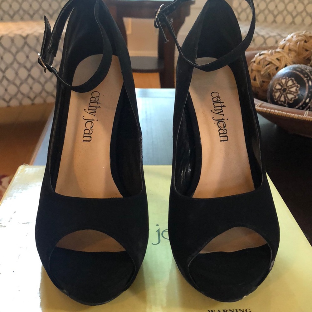 Black Cathy Jean Heels